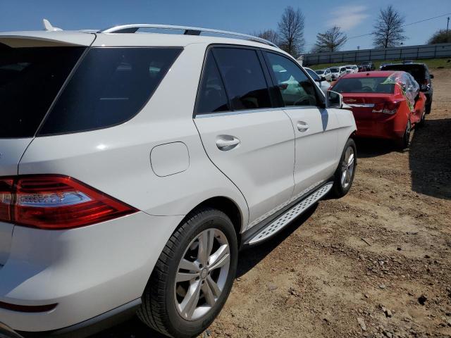 4JGDA5HB1FA615303 - 2015 MERCEDES-BENZ ML 350 4MATIC WHITE photo 3