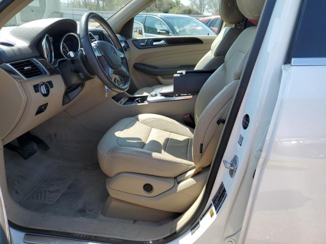 4JGDA5HB1FA615303 - 2015 MERCEDES-BENZ ML 350 4MATIC WHITE photo 7