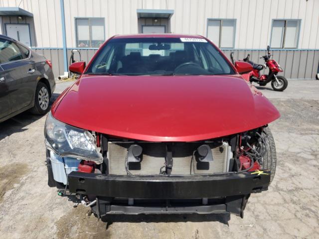 4T1BF1FK2DU647645 - 2013 TOYOTA CAMRY L RED photo 5