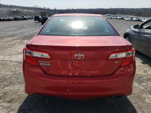 4T1BF1FK2DU647645 - 2013 TOYOTA CAMRY L RED photo 6