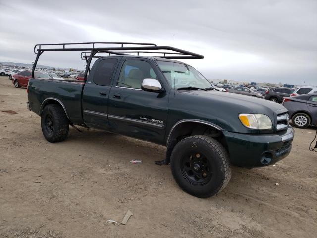 5TBRT34104S440301 - 2004 TOYOTA TUNDRA ACCESS CAB SR5 GREEN photo 4