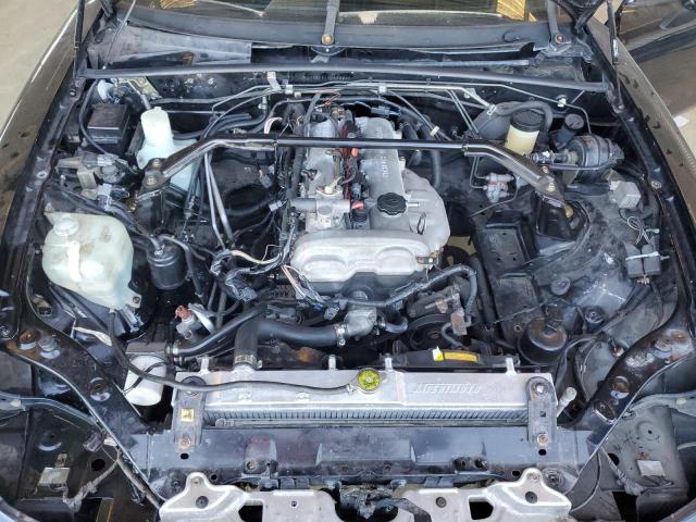 JM1NB353130309940 - 2003 MAZDA MX-5 MIATA BASE BLACK photo 11