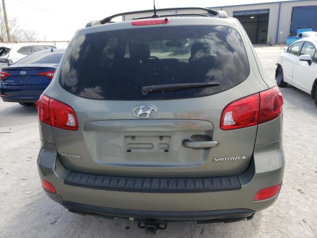 5NMSH13E19H239536 - 2009 HYUNDAI SANTA FE SE GREEN photo 6