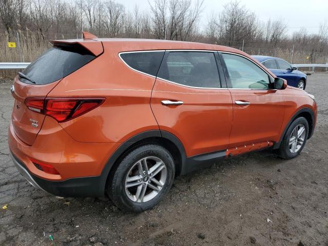 5XYZTDLBXHG460940 - 2017 HYUNDAI SANTA FE S ORANGE photo 3