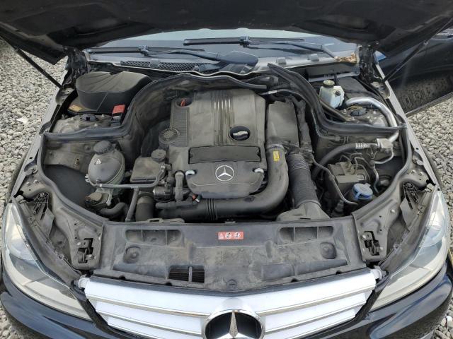 WDDGF4HB5DR255602 - 2013 MERCEDES-BENZ C 250 BLACK photo 11