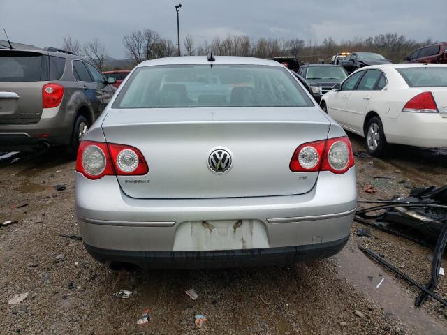 WVWAK73C76P134758 - 2006 VOLKSWAGEN PASSAT 2.0T SILVER photo 6