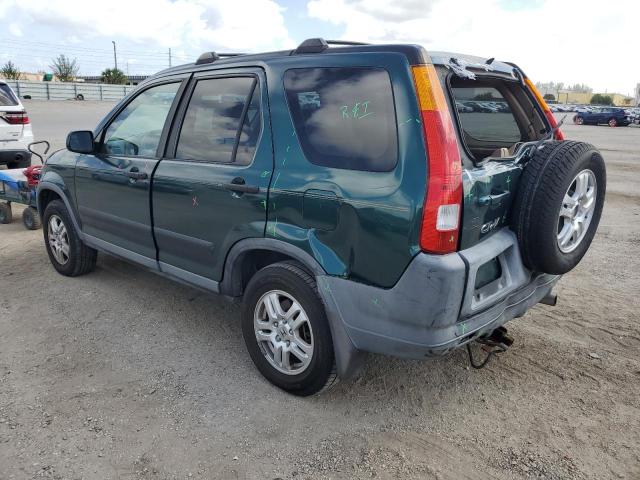 SHSRD78874U240340 - 2004 HONDA CR-V EX GREEN photo 2