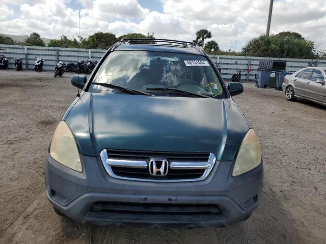 SHSRD78874U240340 - 2004 HONDA CR-V EX GREEN photo 5