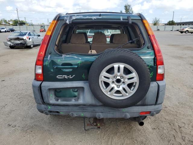 SHSRD78874U240340 - 2004 HONDA CR-V EX GREEN photo 6