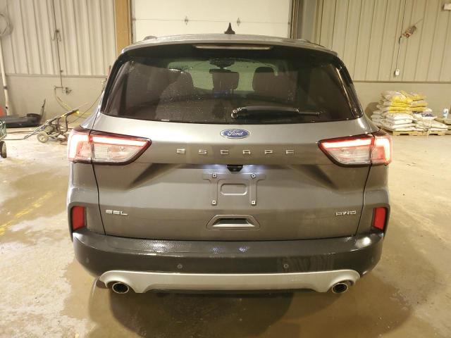 1FMCU9H67MUA64772 - 2021 FORD ESCAPE SEL GRAY photo 6