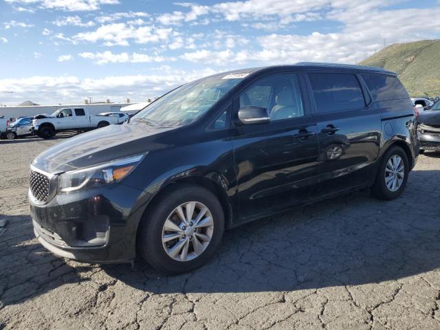 KNDMB5C14F6059023 - 2015 KIA SEDONA LX BLACK photo 1