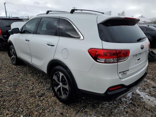 5XYPHDA56JG396150 - 2018 KIA SORENTO EX WHITE photo 2