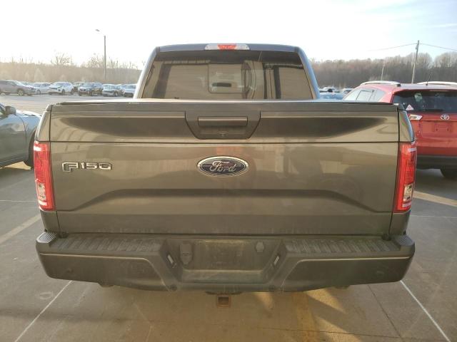 1FTEW1EP5FKF00054 - 2015 FORD F150 SUPERCREW GRAY photo 6