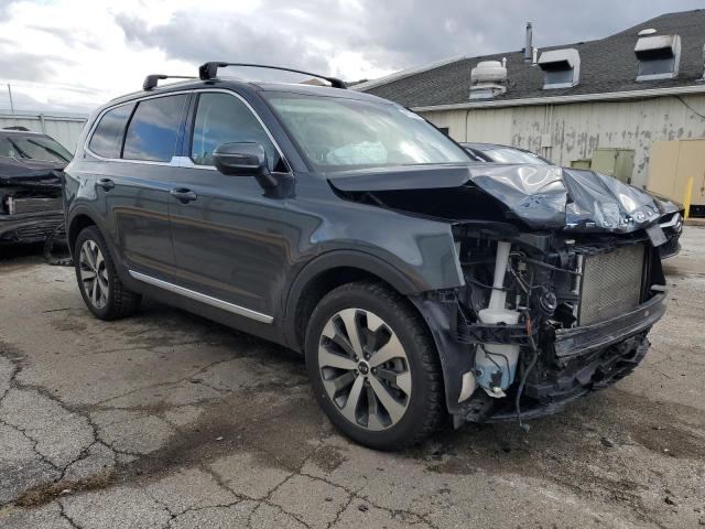 5XYP34HC0MG164053 - 2021 KIA TELLURIDE EX CHARCOAL photo 4