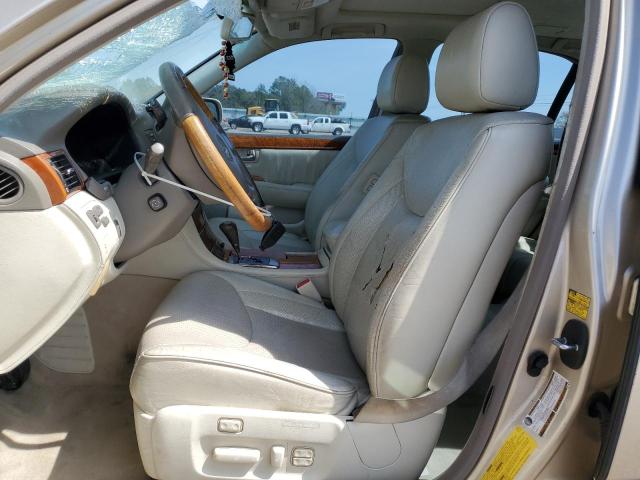 JTHBN36FX55004864 - 2005 LEXUS LS 430 BEIGE photo 7