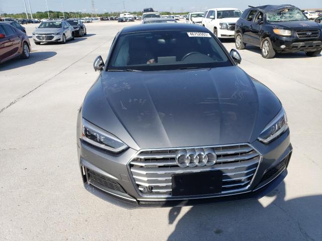 WAUENCF55KA084144 - 2019 AUDI A5 PREMIUM PLUS S-LINE GRAY photo 5