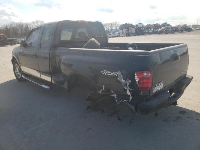 1FTRX07W03KB94051 - 2003 FORD F150 BLACK photo 2