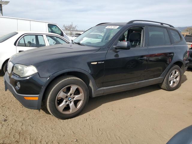 WBXPC93478WJ17384 - 2008 BMW X3 3.0SI BLACK photo 1