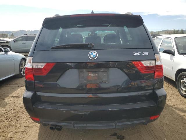 WBXPC93478WJ17384 - 2008 BMW X3 3.0SI BLACK photo 6