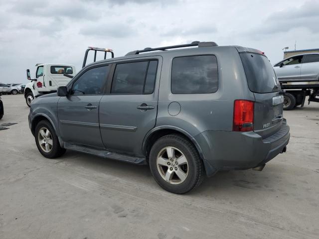 5FNYF38619B019988 - 2009 HONDA PILOT EXL GRAY photo 2