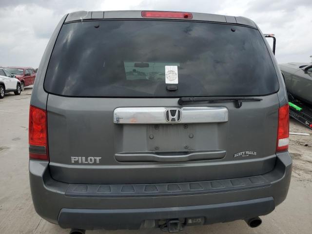 5FNYF38619B019988 - 2009 HONDA PILOT EXL GRAY photo 6