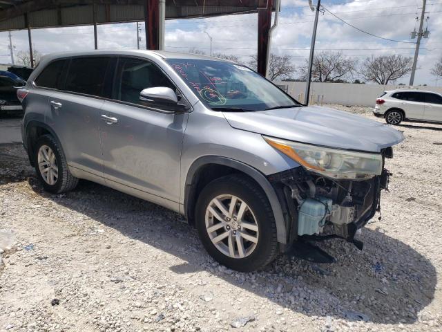 5TDZKRFH7FS047289 - 2015 TOYOTA HIGHLANDER LE SILVER photo 4