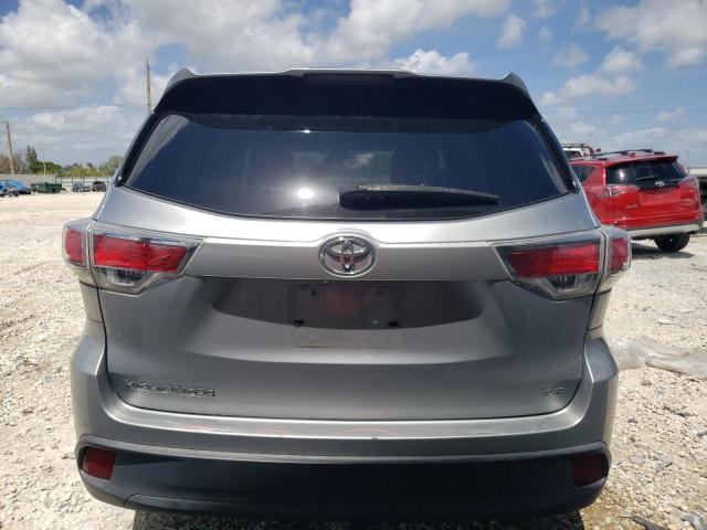 5TDZKRFH7FS047289 - 2015 TOYOTA HIGHLANDER LE SILVER photo 6