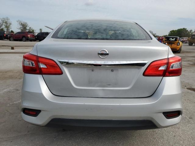 3N1AB7AP4HY312975 - 2017 NISSAN SENTRA S SILVER photo 6