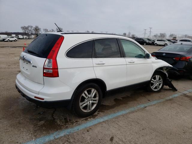 5J6RE4H75BL040328 - 2011 HONDA CR-V EXL WHITE photo 3