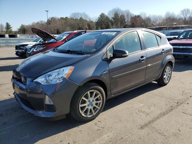 JTDKDTB35E1570521 - 2014 TOYOTA PRIUS C GRAY photo 1