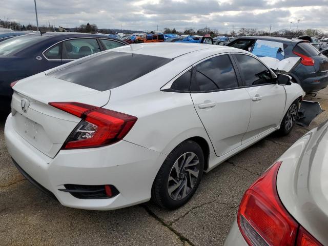 19XFC2F70HE046075 - 2017 HONDA CIVIC EX WHITE photo 3