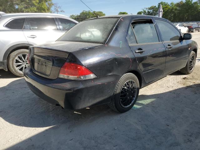 JA3AJ26EX6U049691 - 2006 MITSUBISHI LANCER ES BLACK photo 3