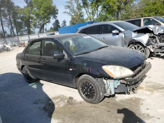 JA3AJ26EX6U049691 - 2006 MITSUBISHI LANCER ES BLACK photo 4