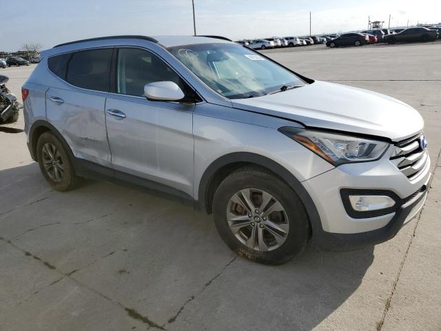 5XYZU3LB4EG130763 - 2014 HYUNDAI SANTA FE S SILVER photo 4