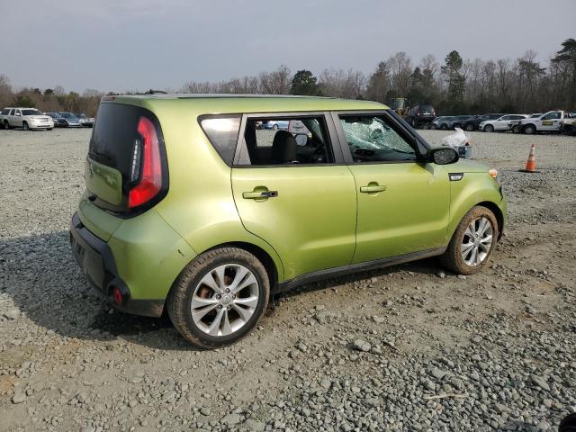 KNDJP3A53G7820893 - 2016 KIA SOUL + GREEN photo 3