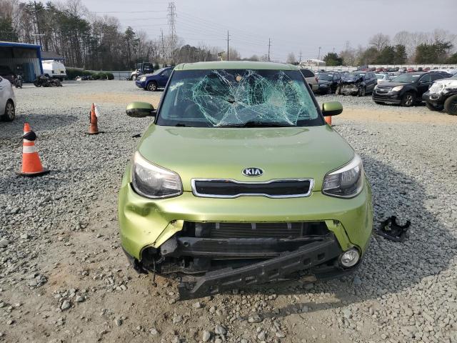 KNDJP3A53G7820893 - 2016 KIA SOUL + GREEN photo 5