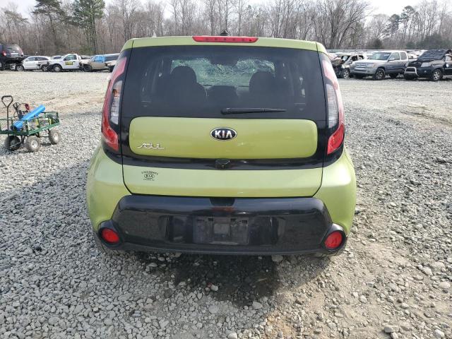 KNDJP3A53G7820893 - 2016 KIA SOUL + GREEN photo 6