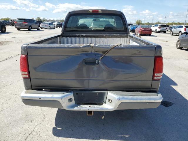 1B7HL48N92S545090 - 2002 DODGE DAKOTA QUAD SLT GRAY photo 6