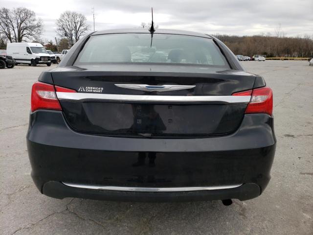 1C3CCBAB5CN248479 - 2012 CHRYSLER 200 LX BLACK photo 6