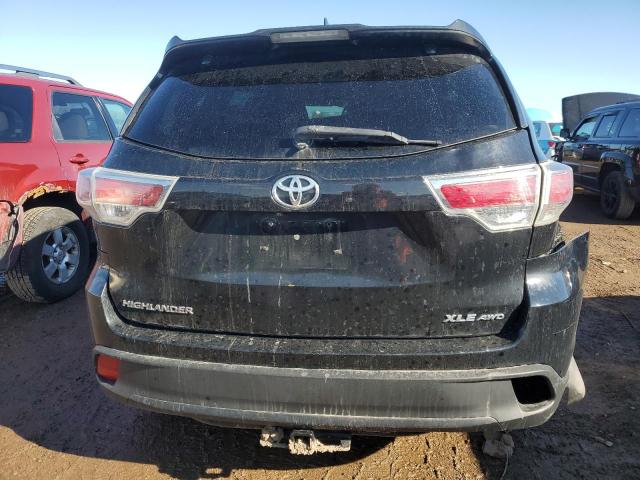 5TDJKRFH7ES049653 - 2014 TOYOTA HIGHLANDER XLE 黑色 照片 6