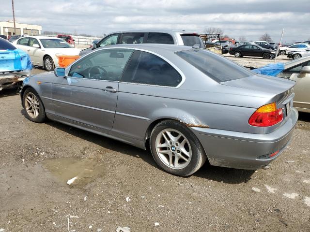 WBABD33404PL02895 - 2004 BMW 325 CI SILVER photo 2