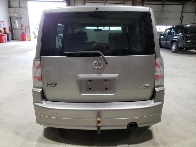 JTLKT324264116601 - 2006 TOYOTA SCION XB SILVER photo 6