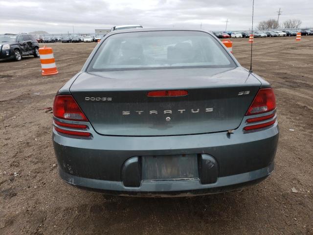 1B3EL36R32N193577 - 2002 DODGE STRATUS SE CHARCOAL photo 6