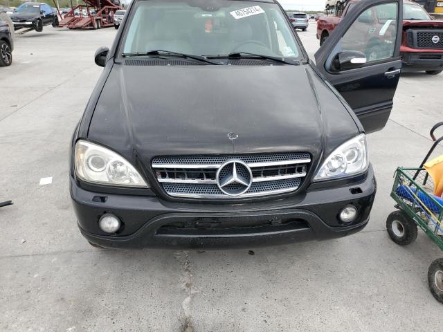 4JGAB75E43A385259 - 2003 MERCEDES-BENZ ML 500 BLACK photo 12