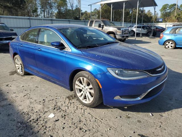 1C3CCCAB3FN653685 - 2015 CHRYSLER 200 LIMITED BLUE photo 4