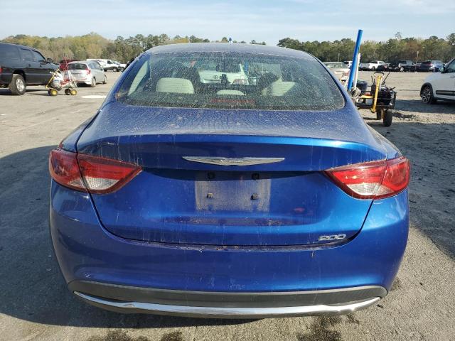 1C3CCCAB3FN653685 - 2015 CHRYSLER 200 LIMITED BLUE photo 6