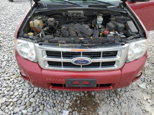 1FMCU93148KB13004 - 2008 FORD ESCAPE XLT RED photo 12