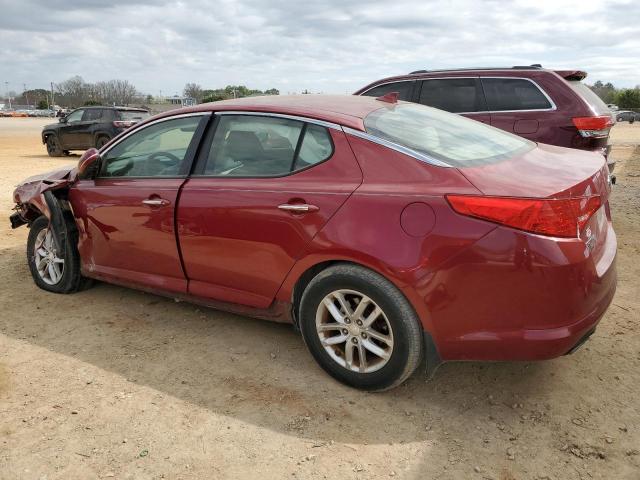 5XXGM4A72CG071449 - 2012 KIA OPTIMA LX RED photo 2