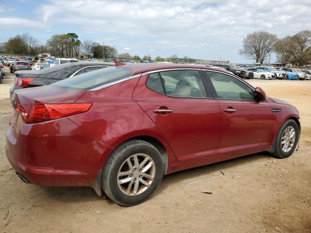 5XXGM4A72CG071449 - 2012 KIA OPTIMA LX RED photo 3