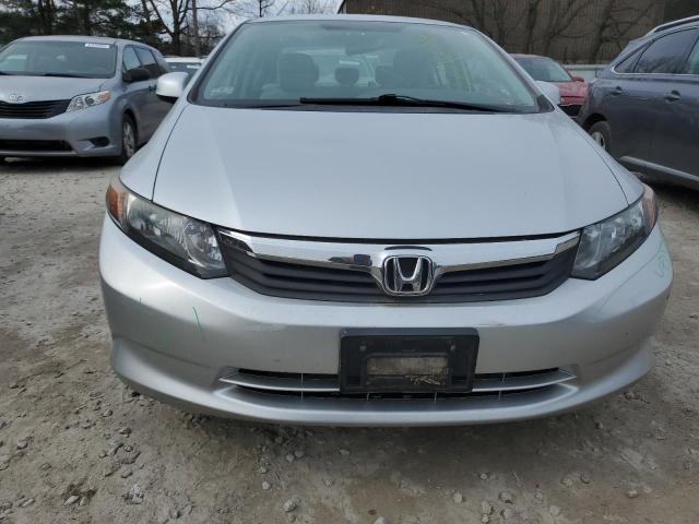 2HGFB2F5XCH314999 - 2012 HONDA CIVIC LX SILVER photo 5